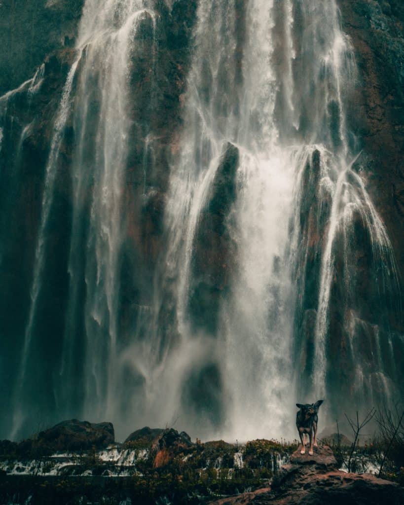 waterfalls at Plitvice Lakes National Park: Croatia